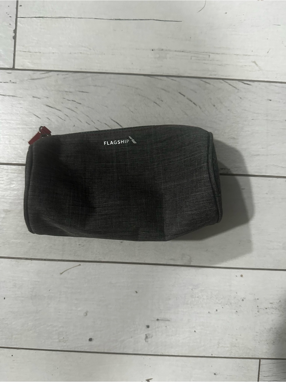 Men's Gray Travel Toiletry Bag